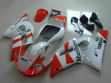 Weiß Rot Marlboro 1998-2002 Yamaha YZF R6 Motorrad Verkleidung