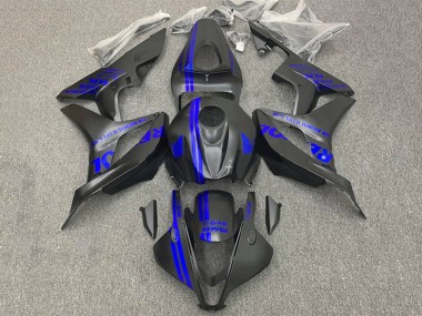 Honda CBR600RR Motorrad Verkleidung 2007-2008 - Blau Matt Schwarz Repsol