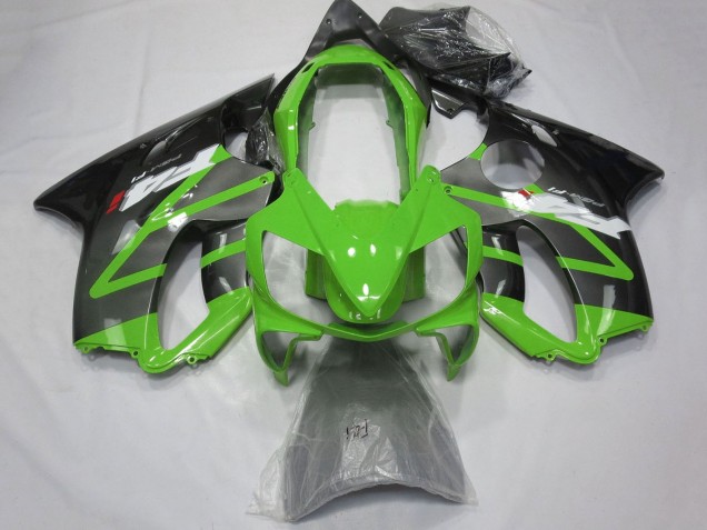 Honda CBR600 F4i Motorrad Verkleidung 2004-2007 - Grun Grau Glanzendes Schwarz