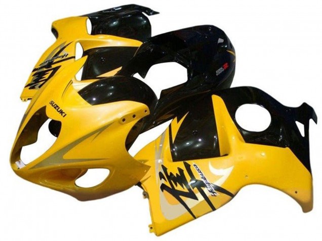 Suzuki GSXR1000 Motorrad Verkleidung 1996-2007 - Gelb Schwarz