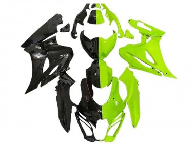 Suzuki GSXR1000 Motorrad Verkleidung 2017-2024 - Schwarz Neon Grun