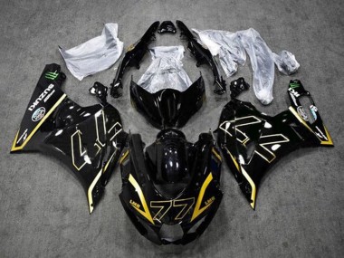 Suzuki GSXR1000 Motorrad Verkleidung 2017-2024 - Schwarzes Gold 77