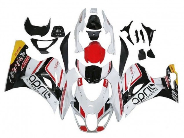 Weiß Rot Gelb Schwarz 2017-2025 Suzuki GSXR1000 Motorrad Verkleidung