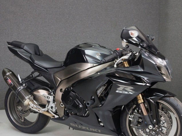 Suzuki GSXR 1000 Motorrad Verkleidung 2009-2016 - Schwarz Matt Schwarz Matt Silber