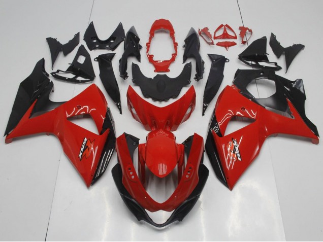 Suzuki GSXR 1000 Motorrad Verkleidung 2009-2016 - Rot Schwarz