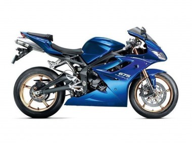 Blau 2009-2012 Triumph Daytona 675 Triple Motorrad Verkleidung