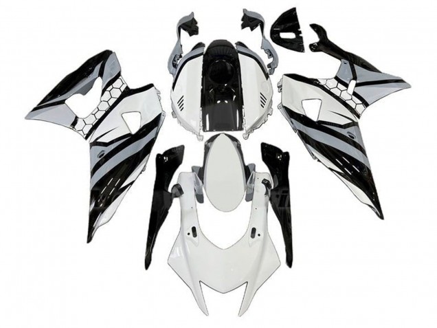 Yamaha YZF R7 Motorrad Verkleidung 2021-2024 - Weiss Grau Schwarz