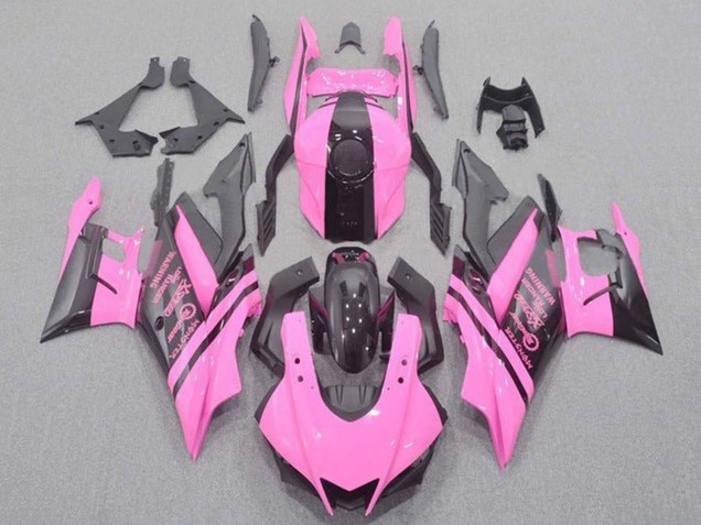 Yamaha YZF R3/R25 Motorrad Verkleidung 2022-2024 - Rosa Schwarz