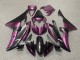 Yamaha YZF R6 Motorrad Verkleidung 2008-2016 - Lila Matt Schwarz