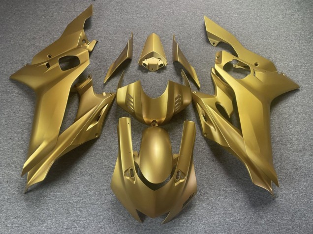 Gold 2017-2025 Yamaha YZF R6 Motorrad Verkleidung