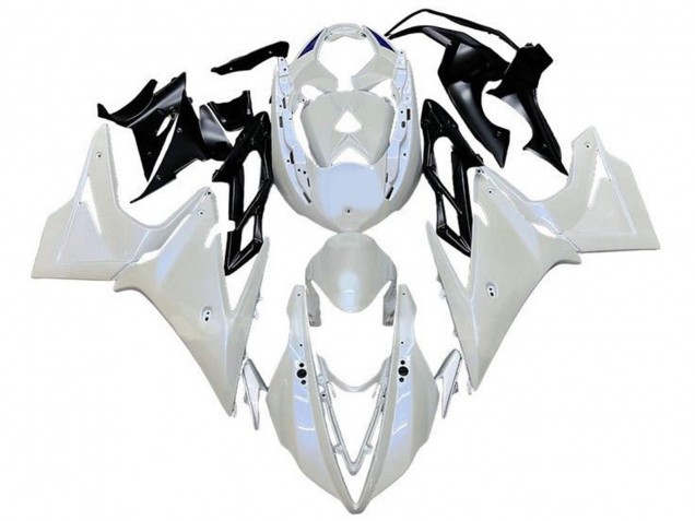Triumph Daytona 675 Triple Motorrad Verkleidung 2013-2016 - Perl Weiss
