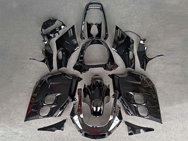 Honda CBR1000F Hurricane Motorrad Verkleidung 1987-1988 - Glanzendes Schwarz