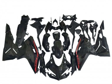 Honda CBR250RR Motorrad Verkleidung 2023-2024 - Glanzendes Schwarz Rot