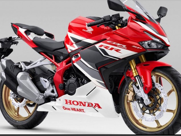 Honda CBR250RR Motorrad Verkleidung 2023-2024 - Rot Weiss Grau