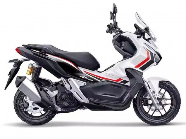 Honda ADV150 Motorrad Verkleidung 2018-2021 - Weiss Rot Schwarz