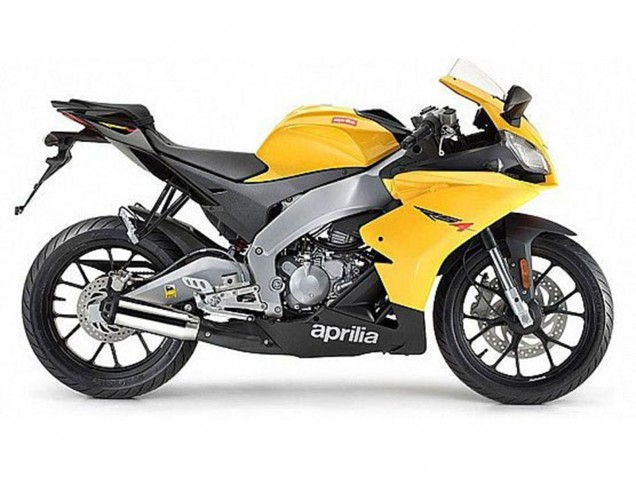 Aprilia RS4 50 125 Motorrad Verkleidung 2012-2018 - Gelb