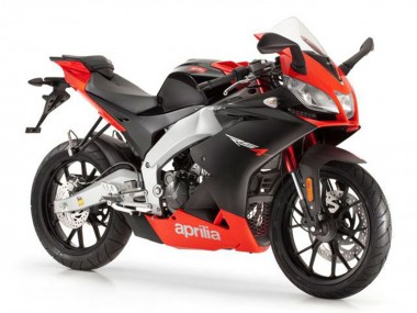 Aprilia RS4 50 125 Motorrad Verkleidung 2012-2018 - Rot Matt Schwarz