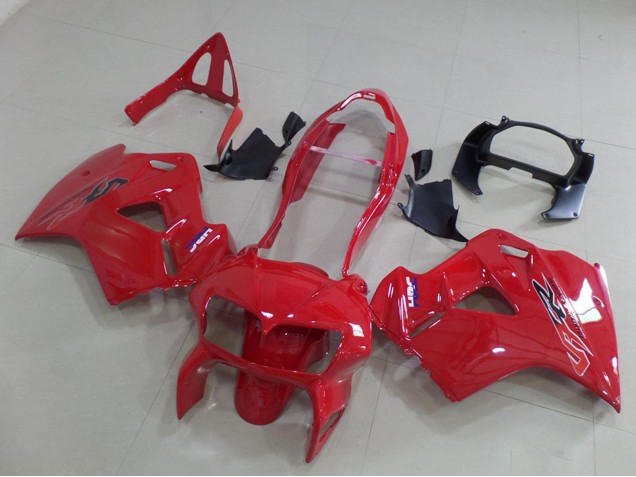 Rot 1998-2001 Honda VFR 800 Motorrad Verkleidung