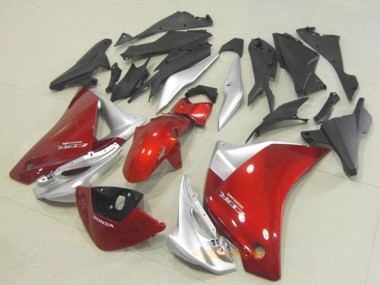 Silber Rot 2011-2015 Honda CBR250RR Motorrad Verkleidung