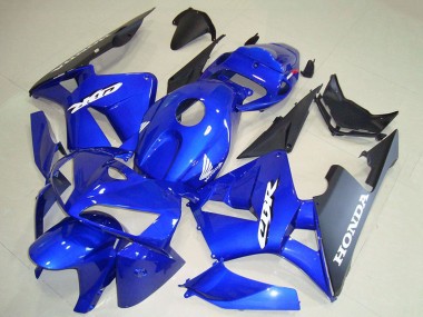 Blau Schwarz Weiß Aufkleber 2005-2006 Honda CBR600RR Motorrad Verkleidung