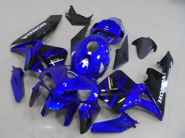 Blau Schwarz 2005-2006 Honda CBR600RR Motorrad Verkleidung Kit
