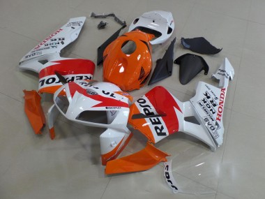 Orange Weiß Rot Glänzendes Schwarz Repsol 2005-2006 Honda CBR600RR Motorrad Verkleidungen Kit