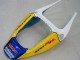 Blau Weiß Gelb Rothmans 2005-2006 Honda CBR600RR Motorrad Verkleidung