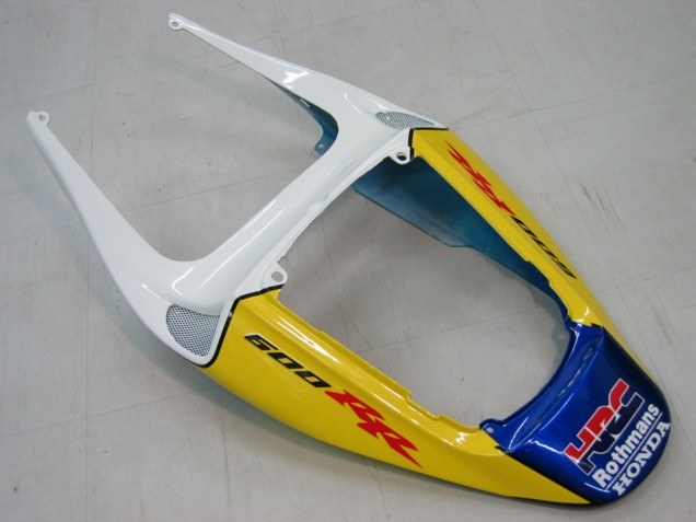 Blau Weiß Gelb Rothmans 2005-2006 Honda CBR600RR Motorrad Verkleidung