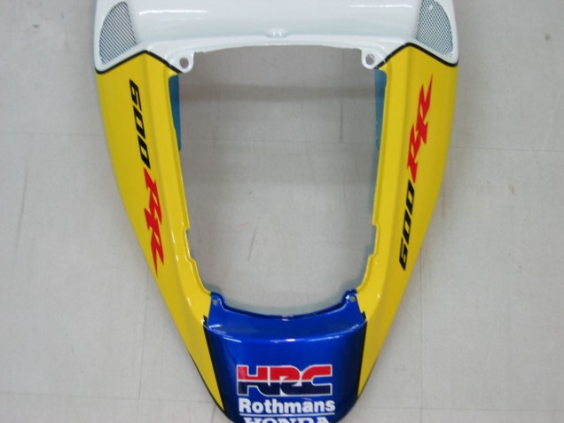 Blau Weiß Gelb Rothmans 2005-2006 Honda CBR600RR Motorrad Verkleidung