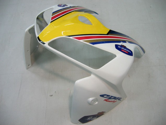 Blau Weiß Gelb Rothmans 2005-2006 Honda CBR600RR Motorrad Verkleidung