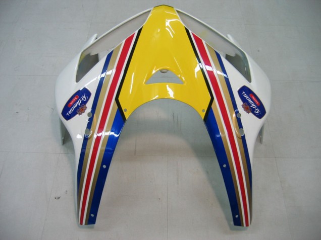 Blau Weiß Gelb Rothmans 2005-2006 Honda CBR600RR Motorrad Verkleidung