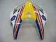 Blau Weiß Gelb Rothmans 2005-2006 Honda CBR600RR Motorrad Verkleidung
