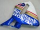 Blau Weiß Gelb Rothmans 2005-2006 Honda CBR600RR Motorrad Verkleidung