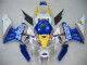 Blau Weiß Gelb Rothmans 2005-2006 Honda CBR600RR Motorrad Verkleidung