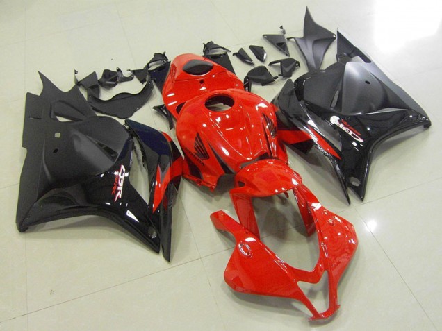 Rot Glänzendes Schwarz Matt Schwarz OEM Stil 2009-2012 Honda CBR600RR Motorrad Verkleidung