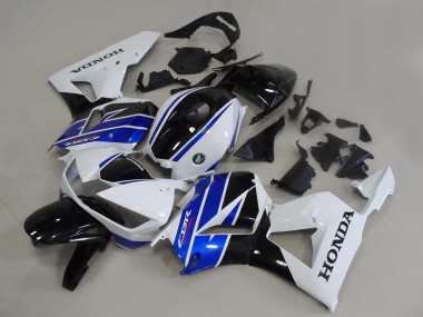 Weiß Blau Glänzendes Schwarz OEM Stil 2013-2023 Honda CBR600RR Motorrad Verkleidung