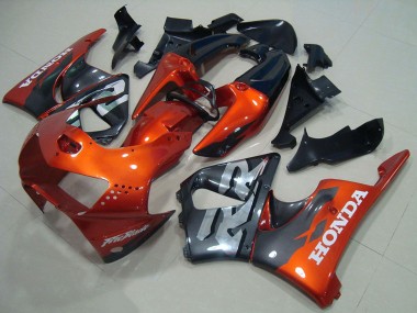 Orange Grau 1998-1999 Honda CBR900RR 919 Motorrad Verkleidung