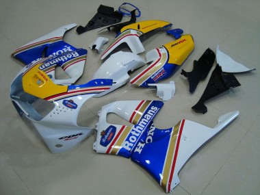 Weiß Blau Gelb Rothmans 1998-1999 Honda CBR900RR 919 Motorrad Verkleidung