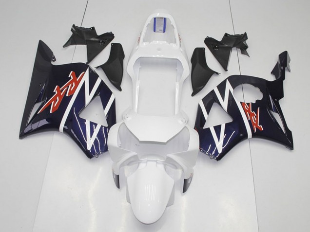 Dunkel Blau Weiß 2002-2003 Honda CBR900RR 954 Motorrad Verkleidung