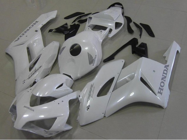 Weiß mit Silber Aufkleber 2006-2007 Honda CBR1000RR Motorrad Verkleidung