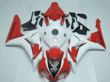 Weiß Rot 2006-2007 Honda CBR1000RR Motorrad Verkleidung