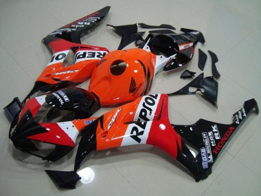 Orange Weiß Rot Glänzendes Schwarz Repsol 2006-2007 Honda CBR1000RR Motorrad Verkleidung Kit