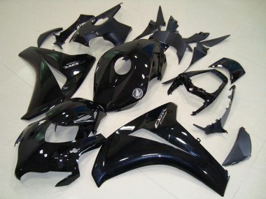 Glänzendes Schwarz 2008-2011 Honda CBR1000RR Motorrad Verkleidung