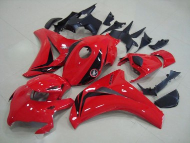Rot Glänzendes Schwarz OEM Stil 2008-2011 Honda CBR1000RR Motorrad Verkleidung Kit