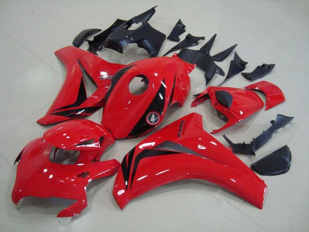 Rot Glänzendes Schwarz OEM Stil 2008-2011 Honda CBR1000RR Motorrad Verkleidung Kit