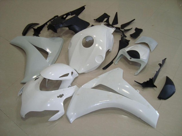 Weiß 2008-2011 Honda CBR1000RR Motorrad Verkleidung