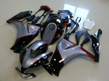 Grau Rot Glänzendes Schwarz 2012-2016 Honda CBR1000RR Motorrad Verkleidung