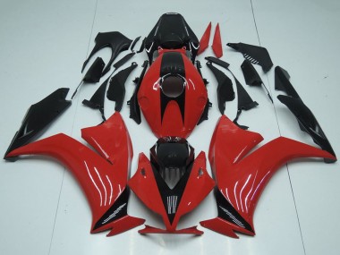 Rot Schwarz mit Kein Aufkleber 2012-2016 Honda CBR1000RR Motorrad Verkleidung