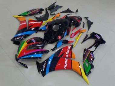 Blau Rot Gelb Grün Glänzendes Schwarz Regenbogen 2012-2016 Honda CBR1000RR Motorrad Verkleidung
