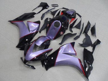 Hellviolett Glänzendes Schwarz Rot 2012-2016 Honda CBR1000RR Motorrad Verkleidung